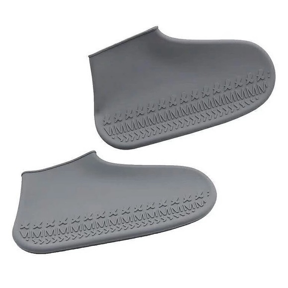 Shoes - Silicone shoe covers women’s gray one size